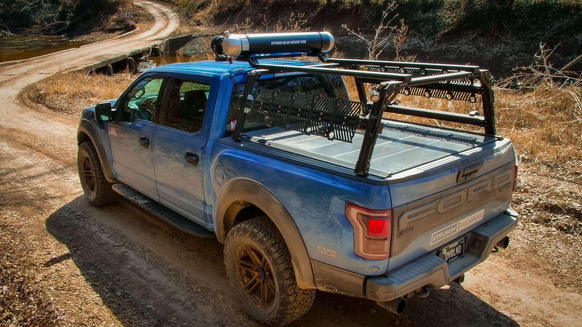 Portrait of a racing jeep