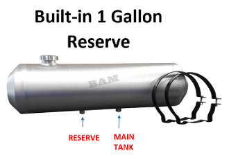 A picture of an image with the words " built-in 1 gallon reserve ".