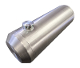 A silver tank with a clear top.