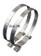 A pair of metal bands with two clips on each side.