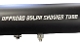 A black tube with the words " dallas slpim shower ".