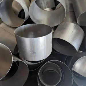 8 inch Diameter Tube Remnants