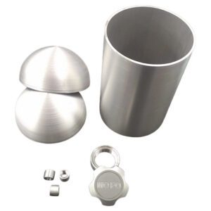 DIY Aluminum Custom Oil Tank Kit – 5 inch Domed end caps, Chopper, Bobber, - MOFO